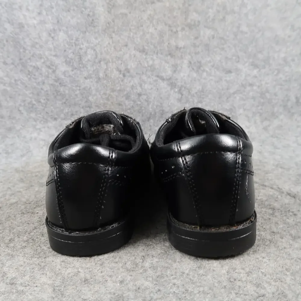 Max and Jake Boys Dress Shoes Kids 13 Oxford Derby Black Lace Up Formal Event